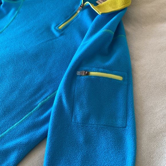 LL Bean poly quarter zip fleece - girls S/8 - Picture 4 of 9